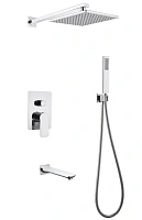 Душевой комплект Abber Weiss Insel хром