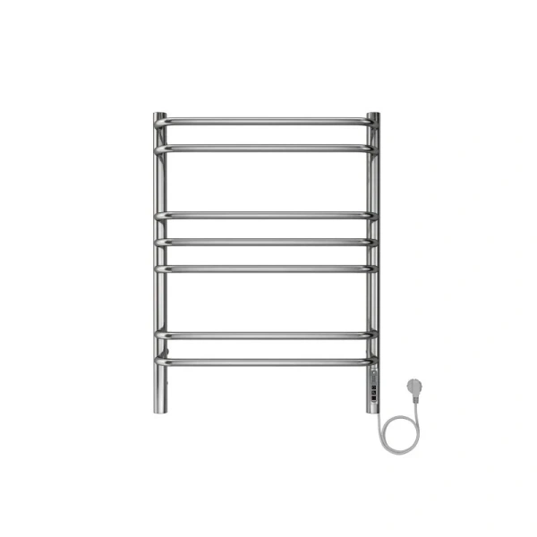 Полотенцесушитель электрический Акватек Пандора 50х70 см хром AQ EL RPC0770CH (детальная фотография)