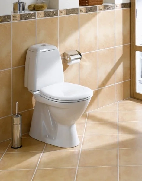 Унитаз с бачком VitrA Grand 9763 (детальная фотография), современные, hi-tech, круглые