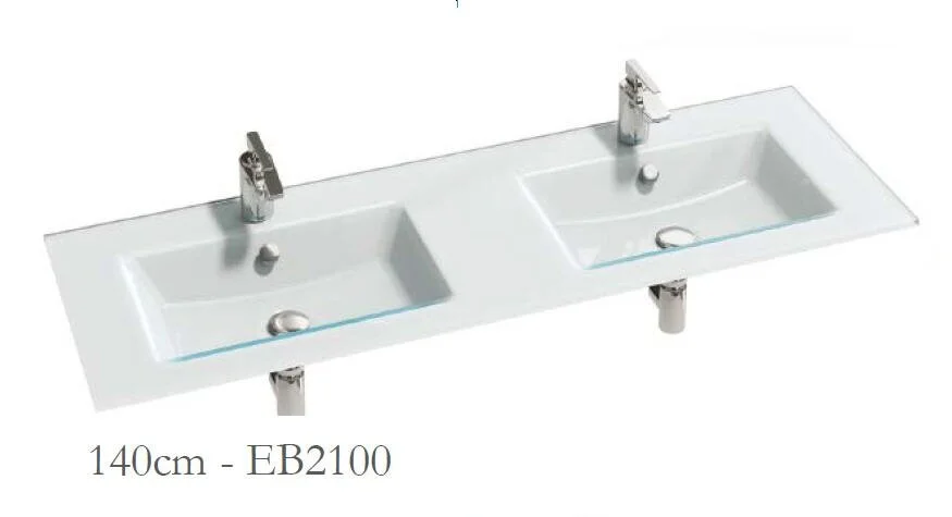 Раковина Jacob Delafon Vox 140 см двойная (детальная фотография)