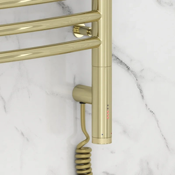 Полотенцесушитель электрический Сунержа Богема 3.0 50x80 см шампань, правый 020-5803-8050 (детальная фотография), современные, hi-tech