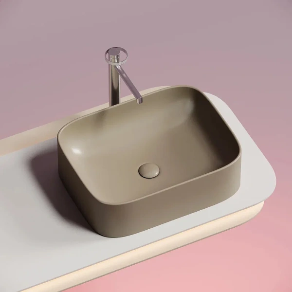 Раковина Ceramica Nova Element 50 см капучино CN6052MC (детальная фотография), одинарные