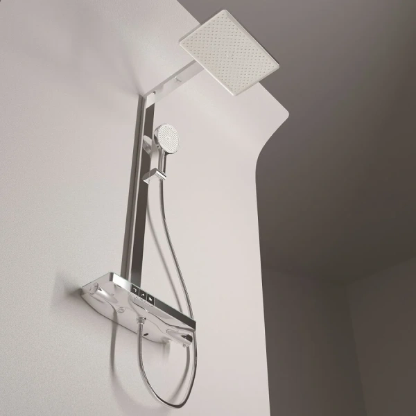 Душевая стойка Sancos Vos хром SC6100CH (детальная фотография), с изливом