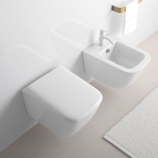 Унитаз подвесной GSI Sand 9018 9018 11 (детальная фотография), подвесные