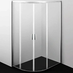 Душевой уголок WasserKRAFT Lippe 120х90 см профиль хром