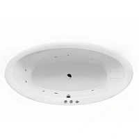 Ванна гидромассажная Excellent Lumina Smart Nano 190 x 95 см, белый/хром, WAEX.LUM19.SMARTNANO.CR
