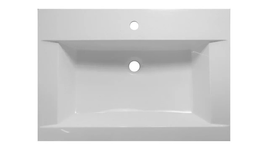 Раковина мебельная Misty Рава 70 см белая ФР-00002612 (детальная фотография), в наличии