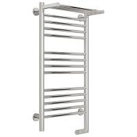 Полотенцесушитель электрический правый, с полкой цвет без покрытия Сунержа Богема 2.0 800х400