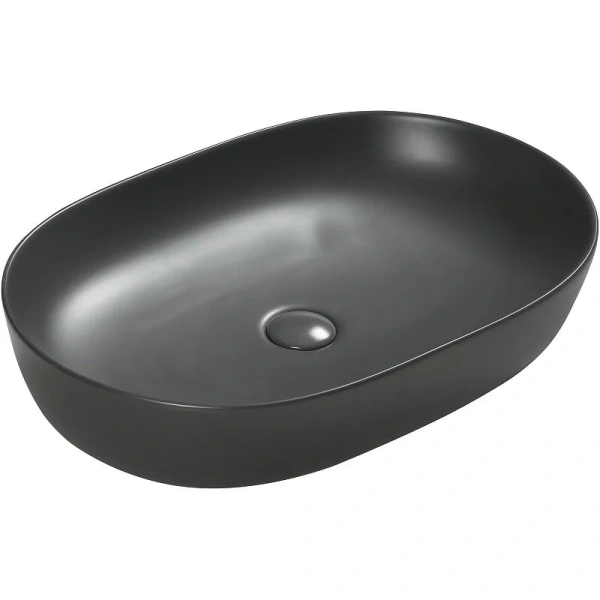 Раковина SantiLine 60 см темно-серая SL-1017DG (детальная фотография)