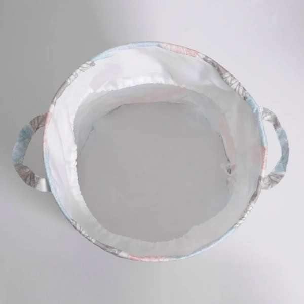 Корзина для белья WasserKRAFT Ammer листья WB-701 (детальная фотография) index_1