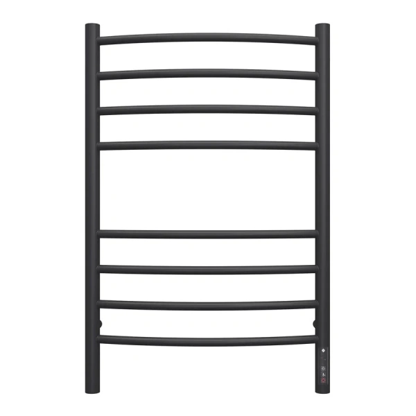 Полотенцесушитель электрический Terminus Классик П8 50х80 см матовый черный 4670078527608 (детальная фотография)