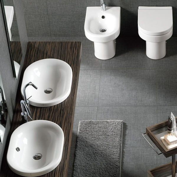 Раковина встраиваемая Hatria Daytime Y0YU01 60х45 см (детальная фотография), современные, hi-tech