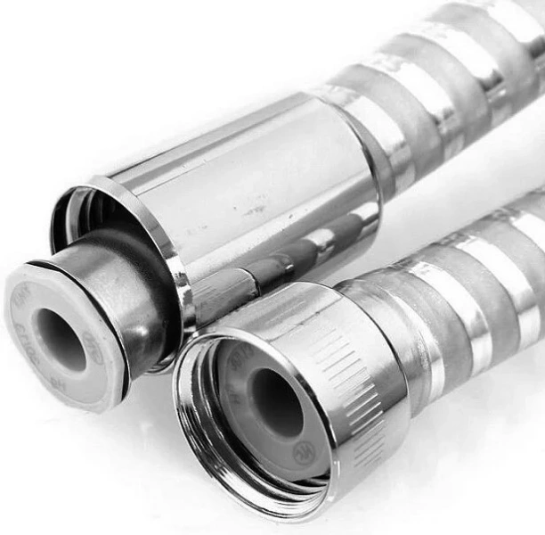 Шланг для душа Hansgrohe Metaflex хром 28266000 (детальная фотография), хром