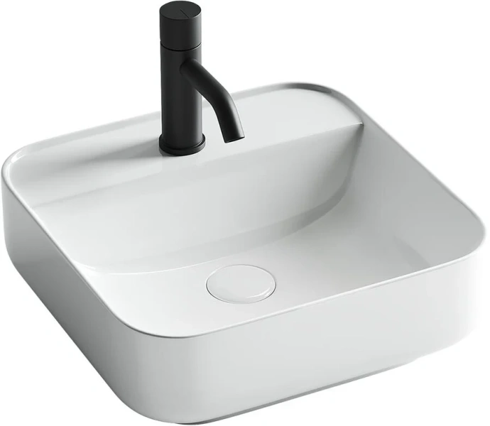 Раковина Ceramica Nova Element 39 см накладная CN5014 (детальная фотография), современные, hi-tech