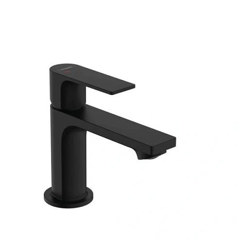 Смеситель для раковины Hansgrohe Rebris черный матовый - фото 2