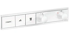Смеситель для душа Hansgrohe Rainselect на 2 потребителя, белый