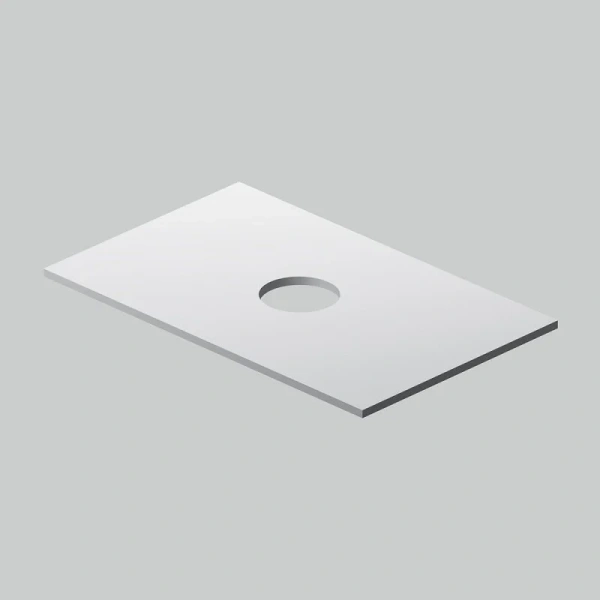 Столешница Am.Pm Func 80 см белая матовая M8FST0800WM (детальная фотография) index_1