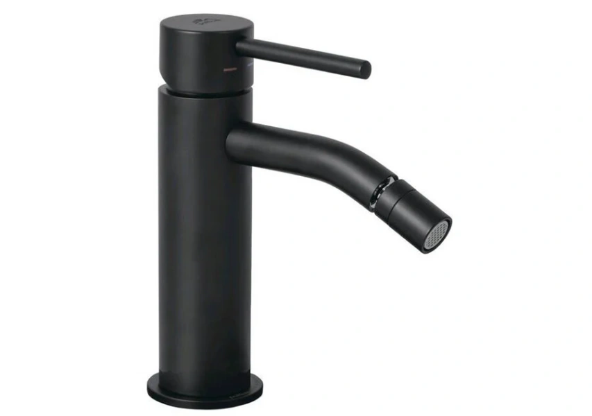 Смеситель для биде Paffoni Light черный матовый LIG131NO (детальная фотография)