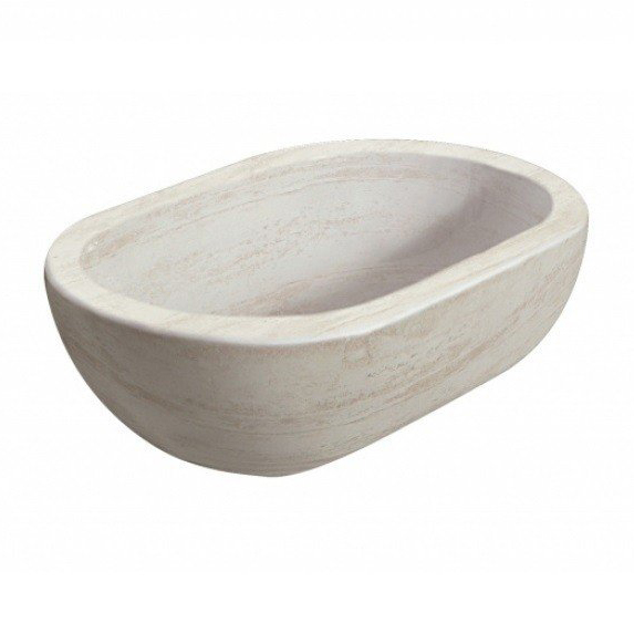 Раковина накладная Globo Le Pietre SCO12 (детальная фотография), по запросу