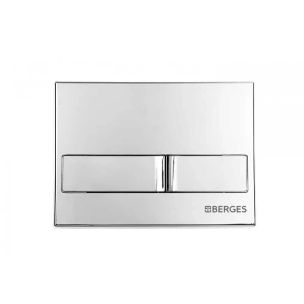 Унитаз с инсталляцией BERGES Ego клавиша смыва хром 043231 (детальная фотография), нет в наличии index_1