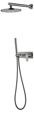 Душевой комплект Boheme Spectre Gun Metall