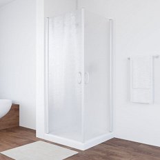 Душевой уголок стекло шиншилла Vegas-glass EA 80х90 02