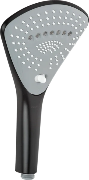 Лейка для душа Kludi Fizz черная матовая/хром 6770039-00 (детальная фотография)