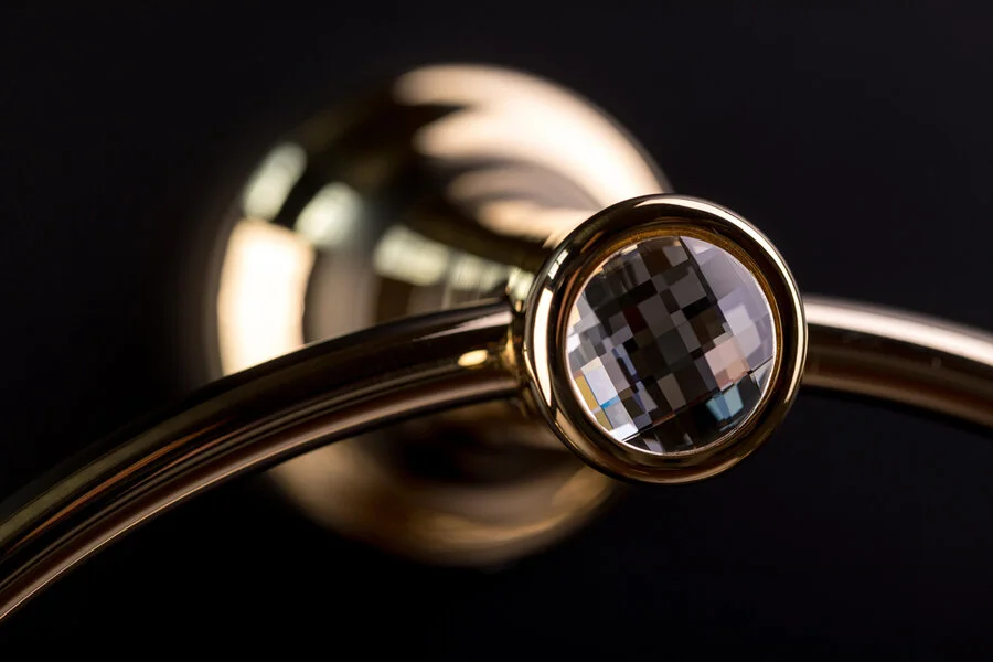 Полотенцедержатель Boheme Chiaro золото 10505 (детальная фотография), золото