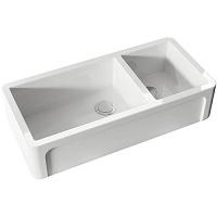 Мойка для кухни Kerasan Hannah 100 см белая