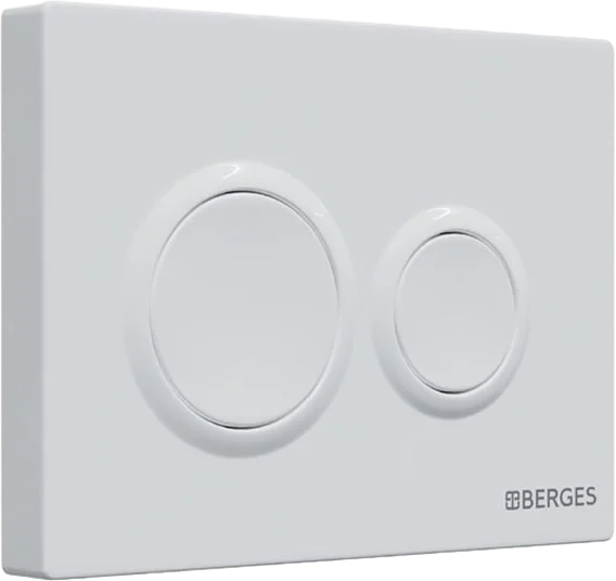 Унитаз с инсталляцией BERGES Ventas клавиша О1 белая 043239 (детальная фотография), с инсталляцией index_3