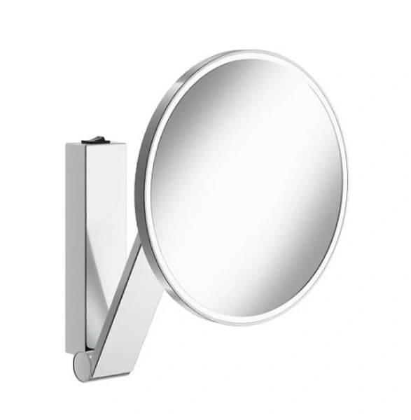 Зеркало с подсветкой Keuco iLook_move 21.2 см хром 17612019004 (детальная фотография)