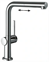 Смеситель для кухни Hansgrohe Talis M54 хром