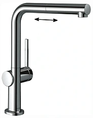 Смеситель для кухни Hansgrohe Talis M54 хром