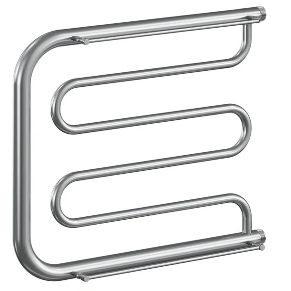 Полотенцесушитель водяной Ника Econ 60x80 см хром ПМ 60/80 (детальная фотография)