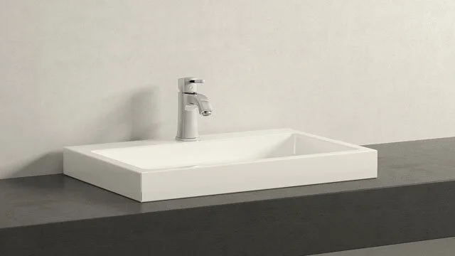 Смеситель для раковины, хром, Grohe Grandera 23303000 (детальная фотография), с 1 монтажным отверстием