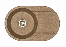 Мойка для кухни Акватон Амира 78 см терракотовая