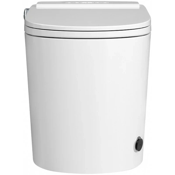 Унитаз напольный Abber Bequem с функцией биде AC1117S (детальная фотография), с микролифтом