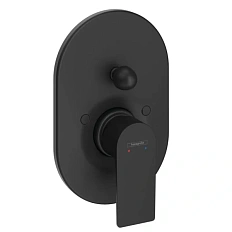 Смеситель для душа Hansgrohe Rebris черный матовый