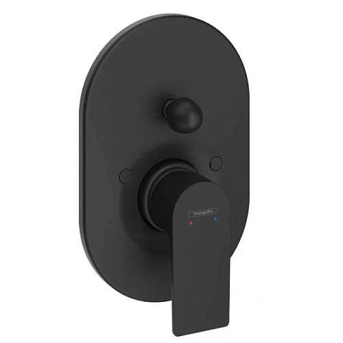 Смеситель для душа Hansgrohe Rebris черный матовый - фото 2