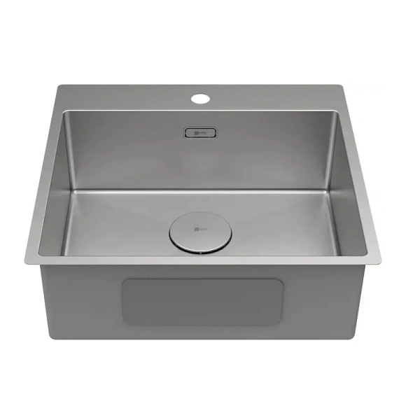 Мойка для кухни Lemark Janga 54 см сталь 9937109 (детальная фотография), прямоугольной формы