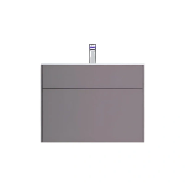 Тумба под раковину подвесная Am.Pm Inspire 2.0 80 см серая M50AFHX0803EGM (детальная фотография)