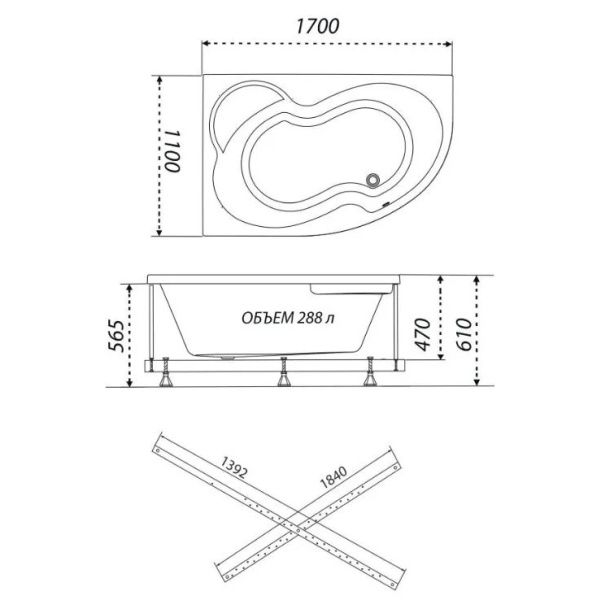 Схема (детальная фотография), угловые