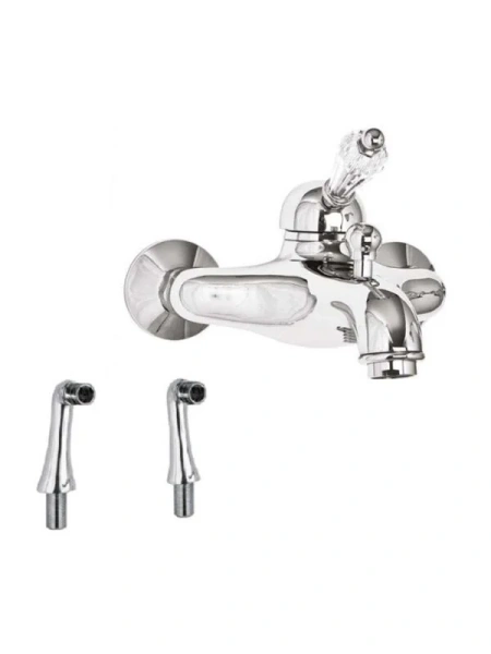 Смеситель для ванны Cezares Vintage-PBVM с ручным душем (детальная фотография)