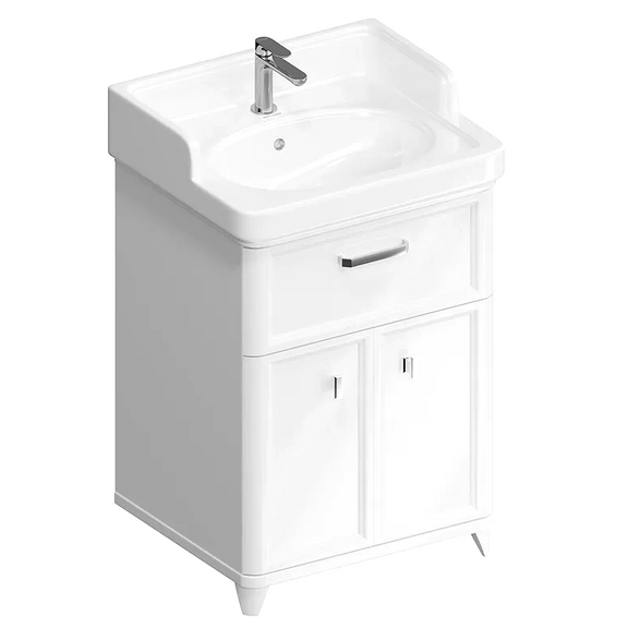 Тумба под раковину напольная Kerama Marazzi Pompei 60 см белая PO.M.60.1\WHT (детальная фотография)
