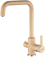 Смеситель для кухни Paulmark Logas песочный