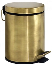 Мусорное ведро Cezares Olimp 5.3 л, бронза
