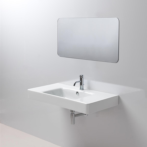 Раковина GSI Sand 9051 (детальная фотография), белые