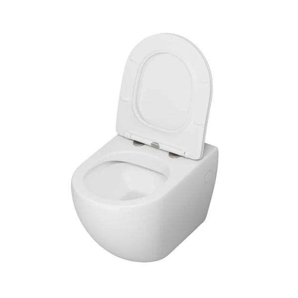 Унитаз подвесной Grossman Color белый матовый GR-4411MS (детальная фотография), современные, hi-tech, круглые