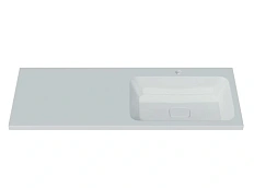 Раковина мебельная Misty Камилла 130 см левая