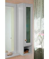 Шкаф для ванной, петли справа, цвет белый матовый, фурнитура золото, La Beaute Michel